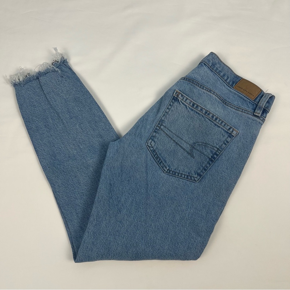 American Eagle Light Blue Denim Jeans, Size 4 Short
